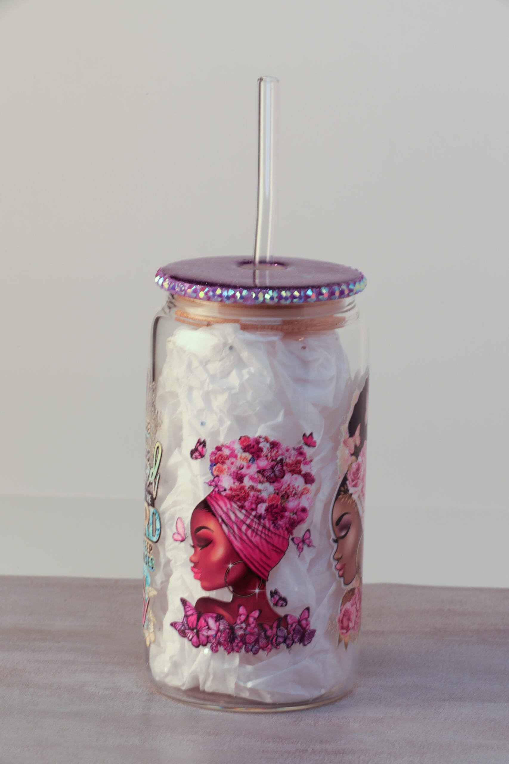 ''Blessed Is She'' Snow Globe Cup - Image 4
