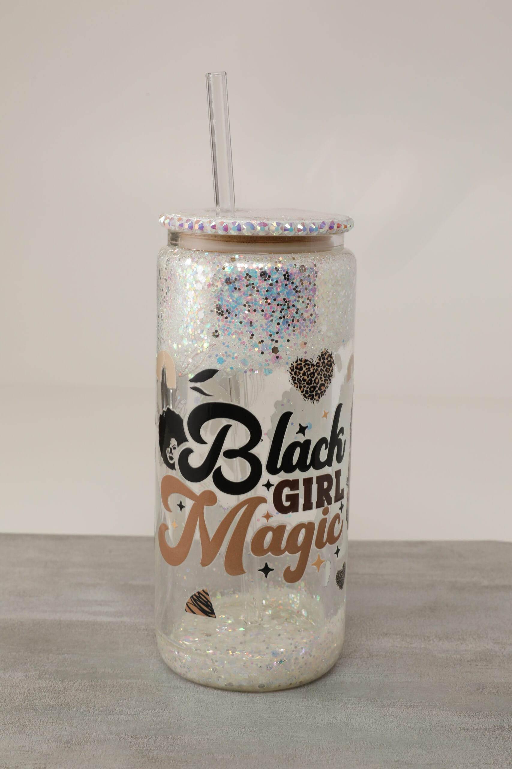 "Black Girl Magic" - Snow Globe Cup