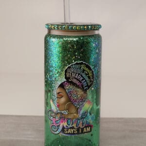 "God Says I Am" - Snow Globe Cup