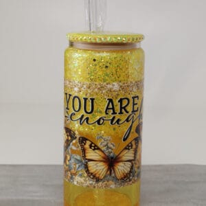 You Are Enough Snow Globe Cup